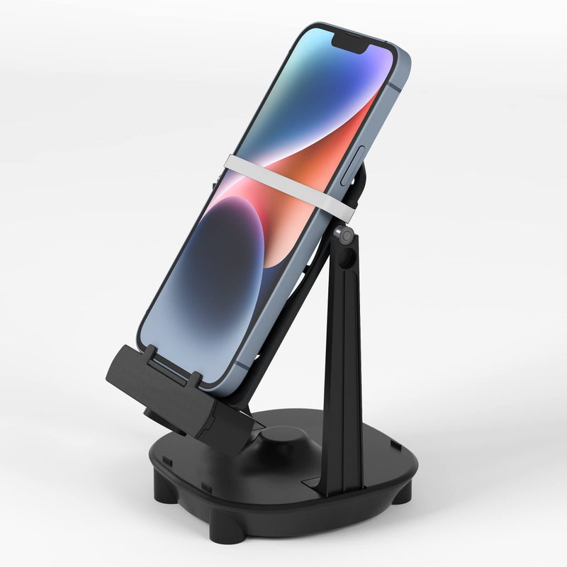 Orzero Steps Counter Compatible for Pokemon Go Walker Phone Swing Accessories Cellphone Pedometer (USB Cable) (Easy Installation) (Mute Version) Egg hatcher Rocker Quick Steps Earning Device - Black - Image 1