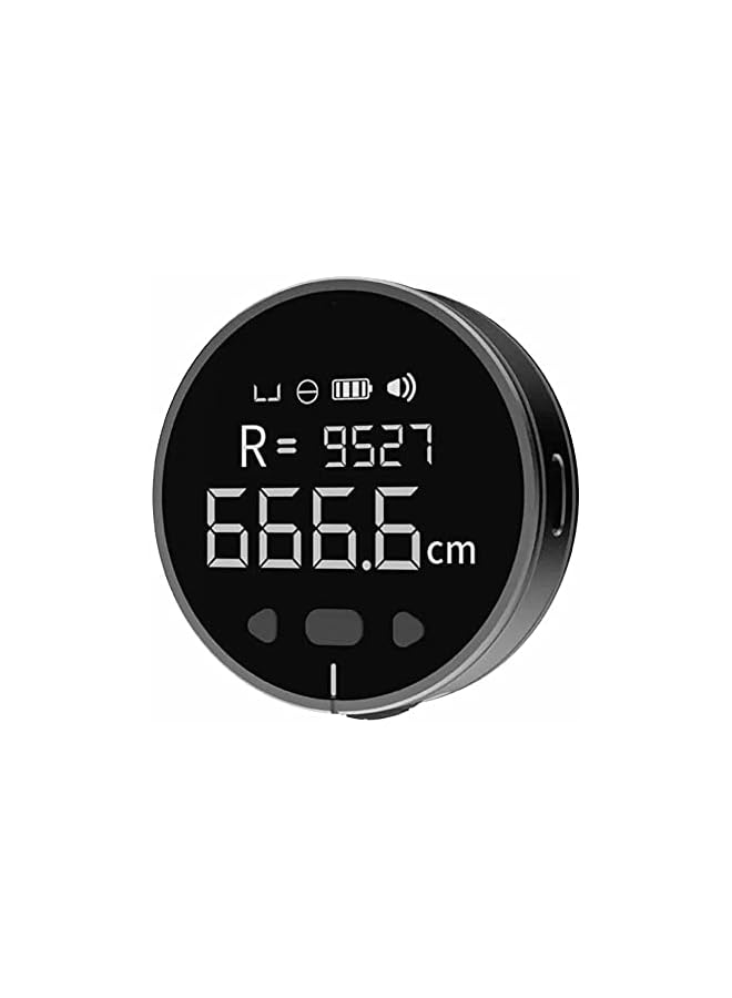 promass 324 Ft Electronic Digital Tape Measure with LCD Display Digital Ruler Rechargeable Small Smart Rolling Measuring Tool for Flat Curved Diameter Odd Shape Ideal Surprise for You