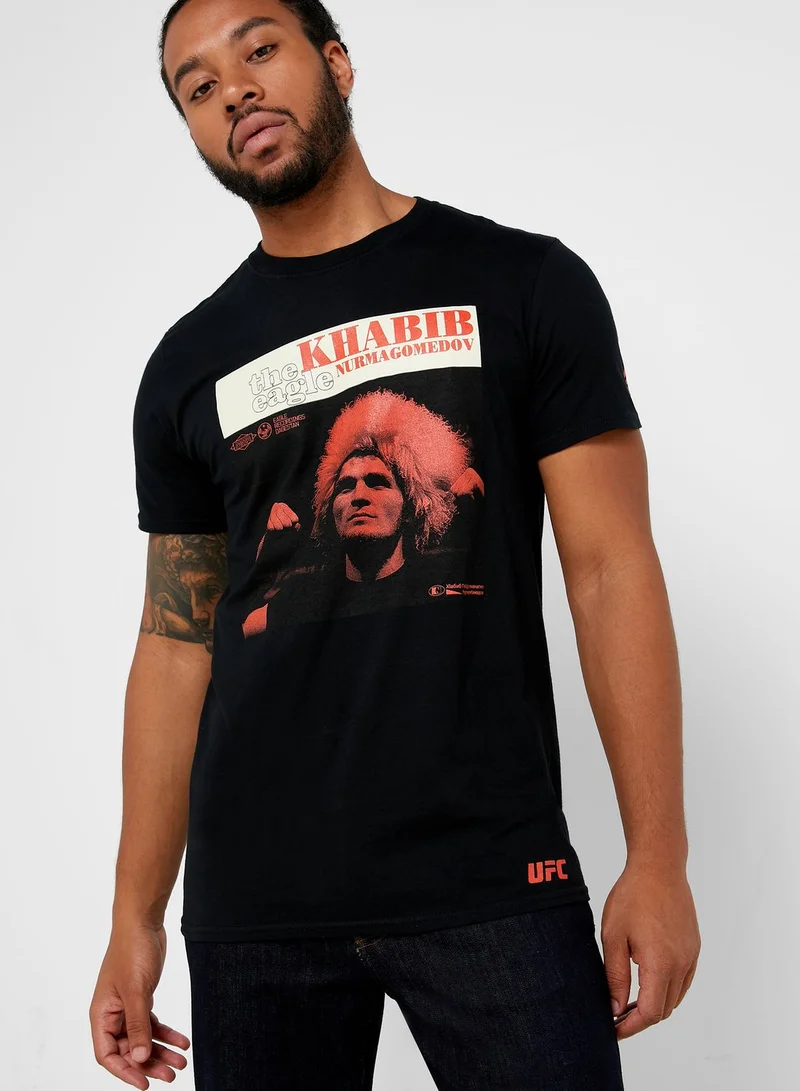 Reebok UFC Khabib Portrait T-Shirt