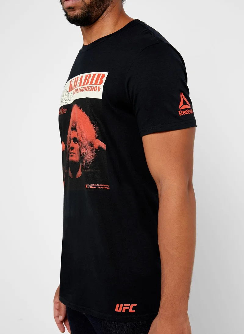 Reebok UFC Khabib Portrait T-Shirt