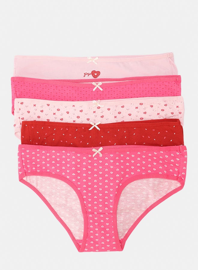 Carina Pack of 5 Colored Bikini Panties - Image 1