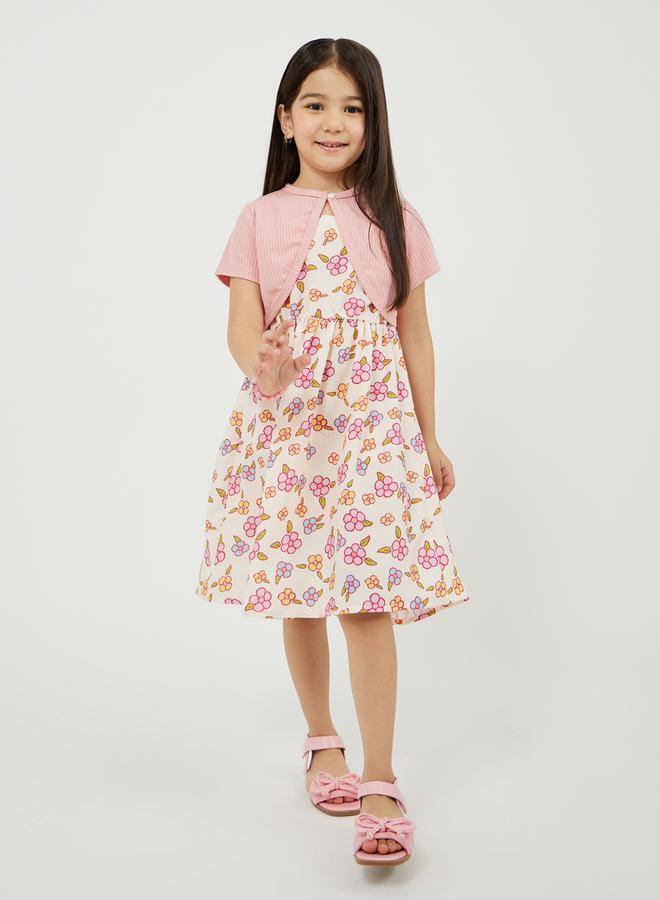 Styli Floral Print Dress  - Image 3