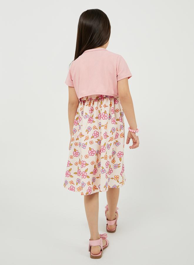 Styli Floral Print Dress  - Image 5
