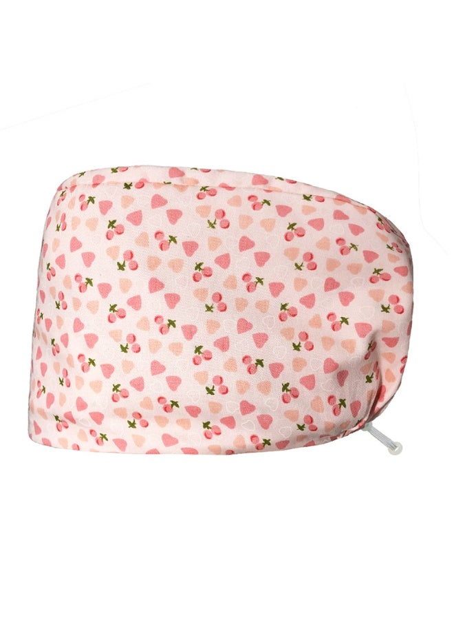 NIBEMINENT Unisex Scrub Hats Surgical Hats Printed Medical Nurse Operating Room Caps Women Pet Grooming Nursing Hats Sanitary Cap