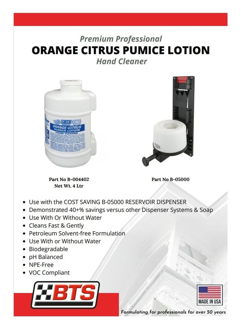 BTS BTS Orange Citrus Pumice Lotion - Image 2