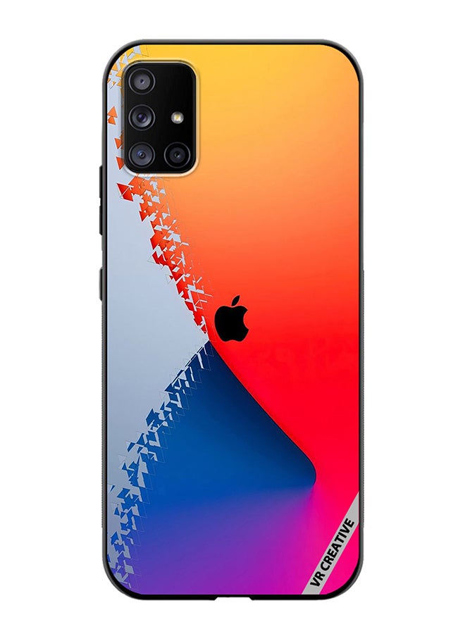 VR CREATIVE Protective Case Cover For Samsung Galaxy A71 5G Apple Designs Design Multicolour - Image 1
