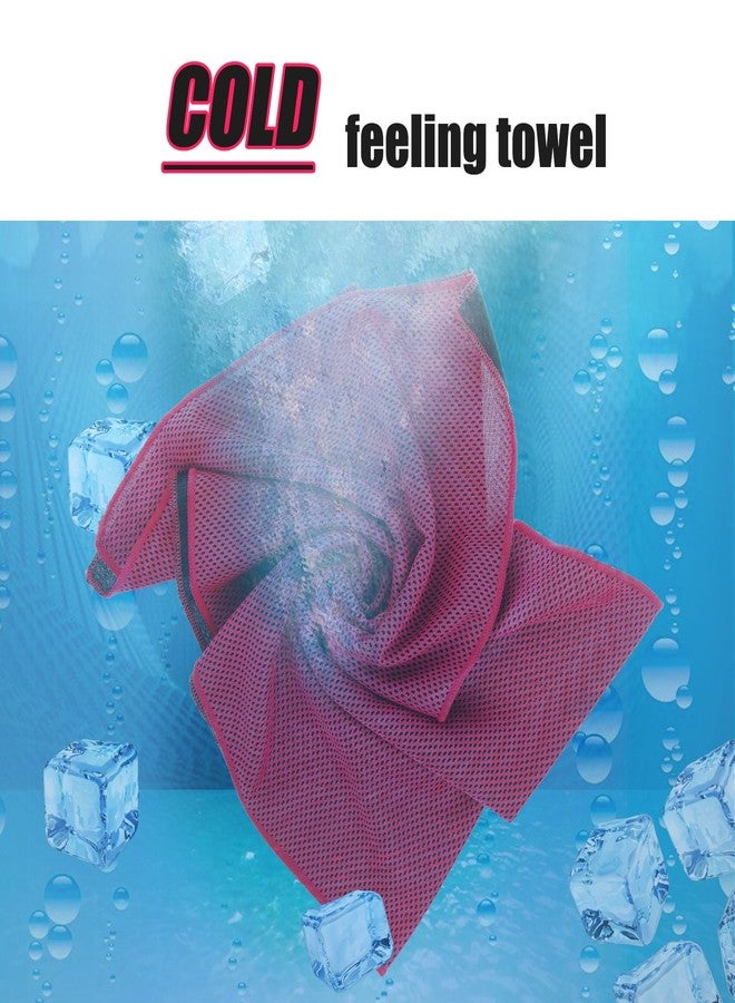 Biange Cooling Towels (40"x 12", Pack of 10) for Neck and Face, Cold Towel for Hot Weather, Sports, Workout, Fitness, Gym, Yoga, Golf, Pilates, Travel, Camping & More - Image 5