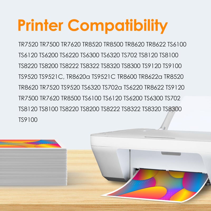 PROSWIFT 15 Pack 280 281 XXL Ink Cartridges Replacement for Canon PGI-280 281 Cartridge for Pixma TR8620a TR8620 TR8520 TR8600 TR7520 TS702a TS9520 TS9521C TS6120 TS6220 TS9120 TS6320 TS8220 (15 Pack) - Image 2