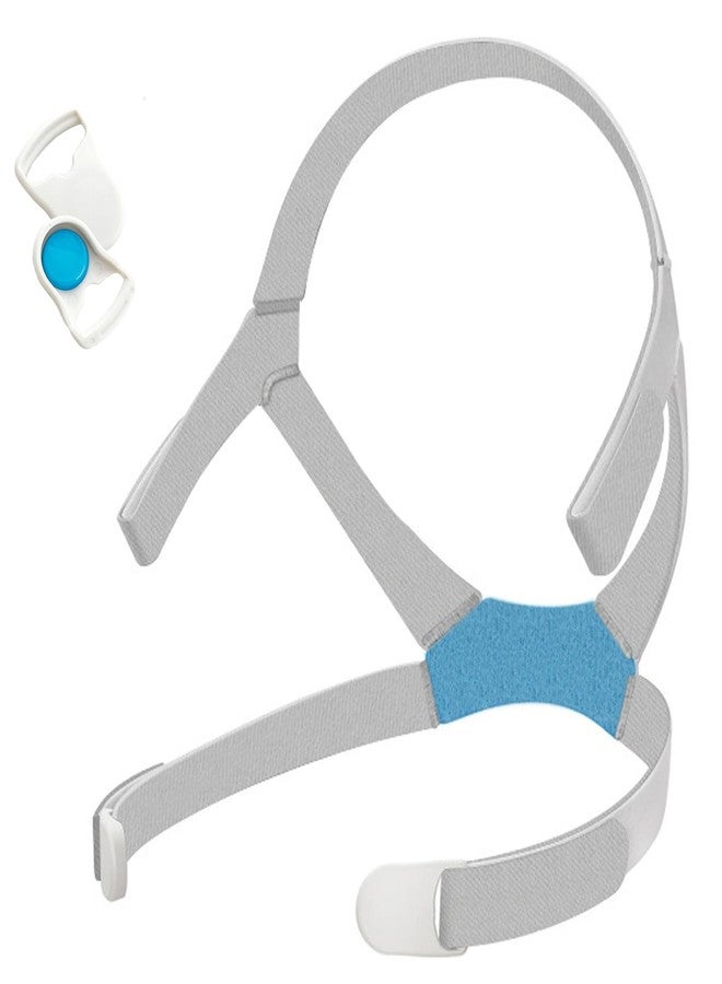 Befiy Replacement Headgear Strap Fit for Airfit F40, Premium Comfort Soft Elastic Material Adjustable Magic Tape Snugly Design - Standard Size - Image 1