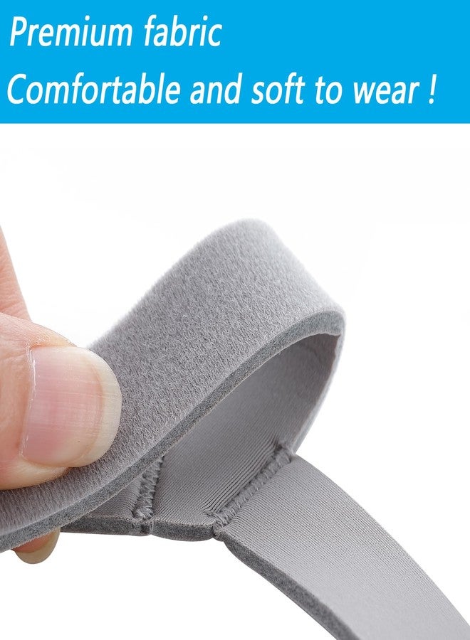 Befiy Replacement Headgear Strap Fit for Airfit F40, Premium Comfort Soft Elastic Material Adjustable Magic Tape Snugly Design - Standard Size - Image 2