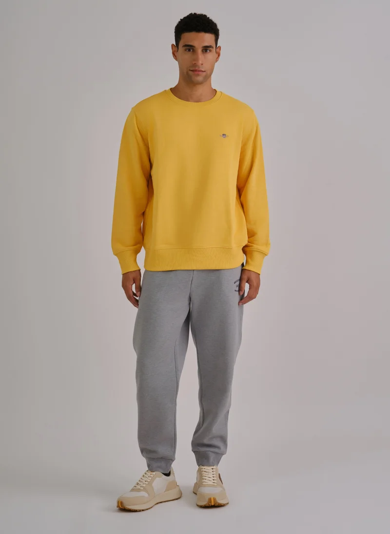 غانت Gant Regular Fit Shield C-Neck Sweat