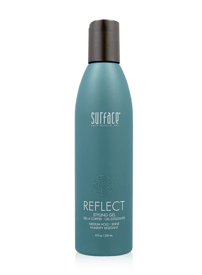 Surface Hair Reflect Styling Gel, Humidity Resistant Control and Resilient Shine, 8 oz. - Image 1