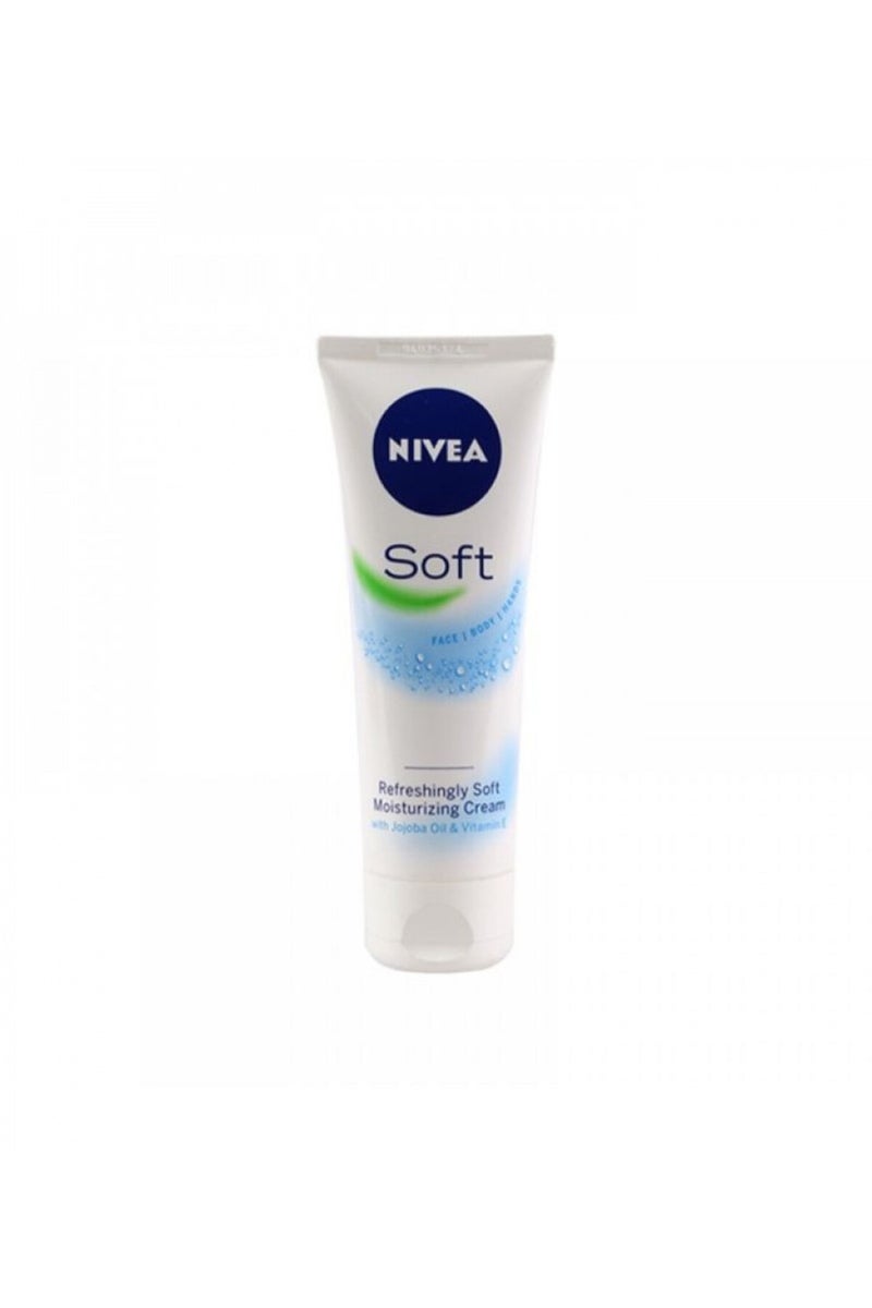 NIVEA  SOFT REFNGLY MOIST CR 75ML(TUBE)