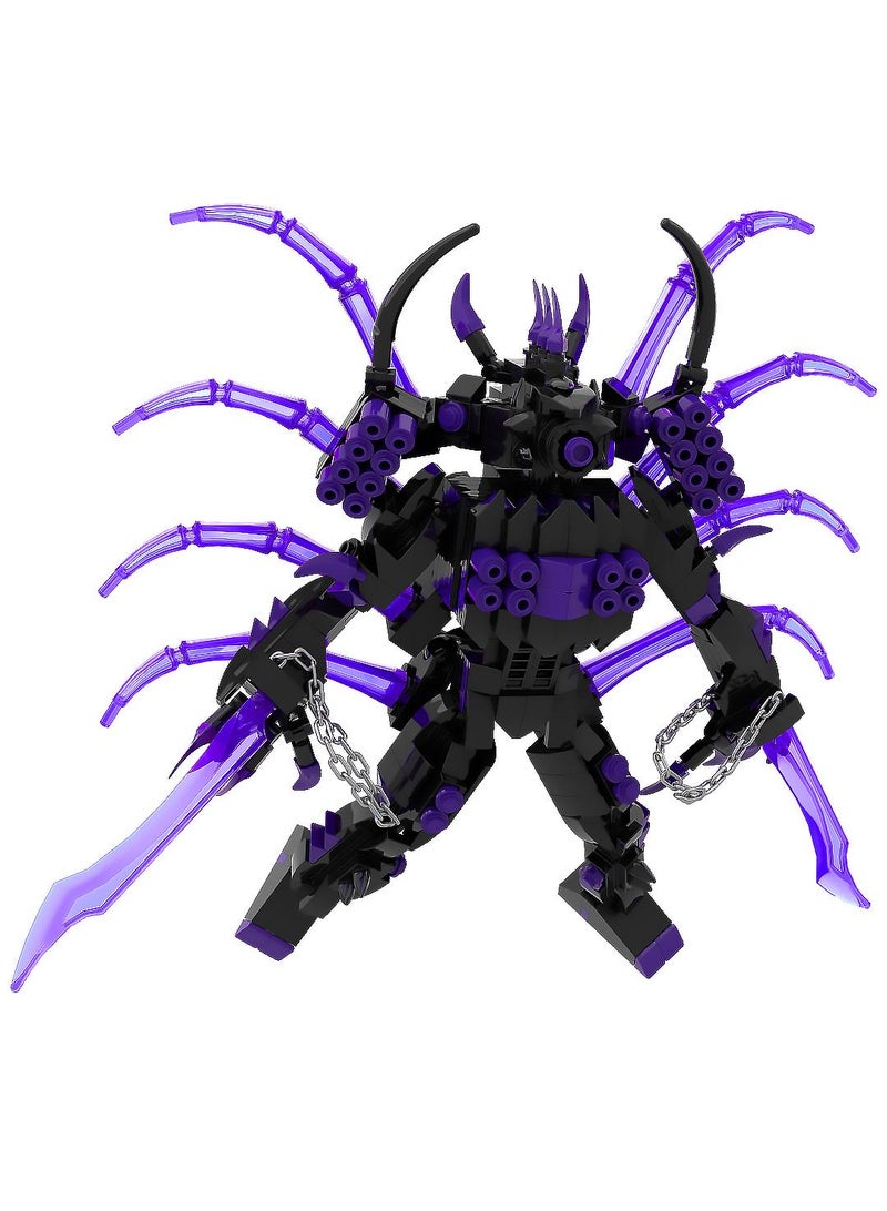 general Man Toy Building Blocks 431Pcs Upgrade Double Blade Flying Chain Man Toy Ideas Toys Battle Game Model Ideas Toys Gifts For Adult And Kids - Image 1