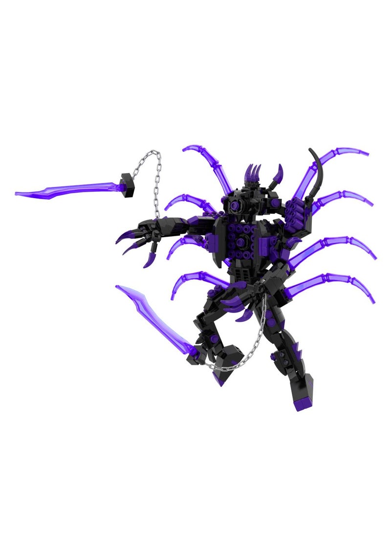 General Man Toy Building Blocks 431Pcs Upgrade Double Blade Flying Chain Man Toy Ideas Toys Battle Game Model Ideas Toys Gifts For Adult And Kids  - Image 5