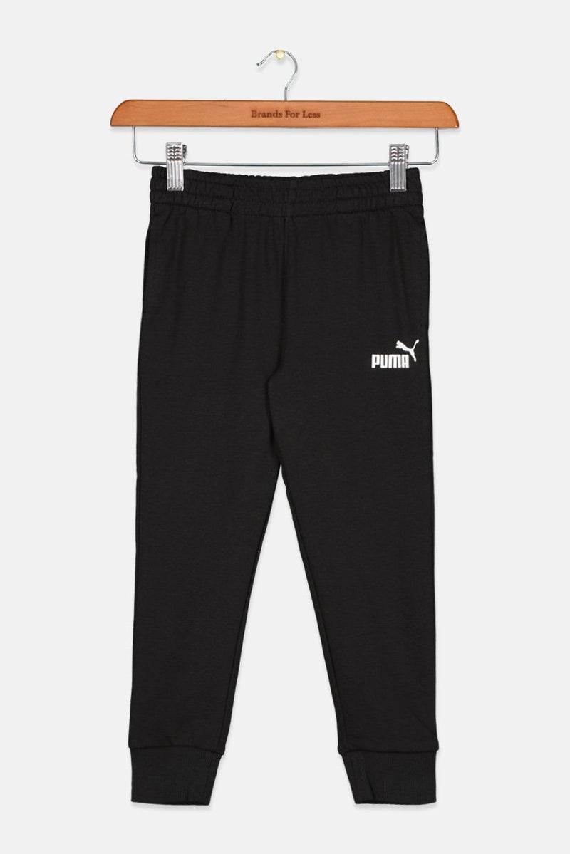 PUMA Kids Boy Sports Fit Jogger Pants, Black  - Image 1