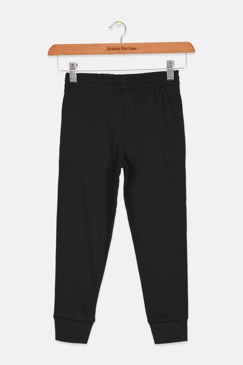 PUMA Kids Boy Sports Fit Jogger Pants, Black  - Image 2