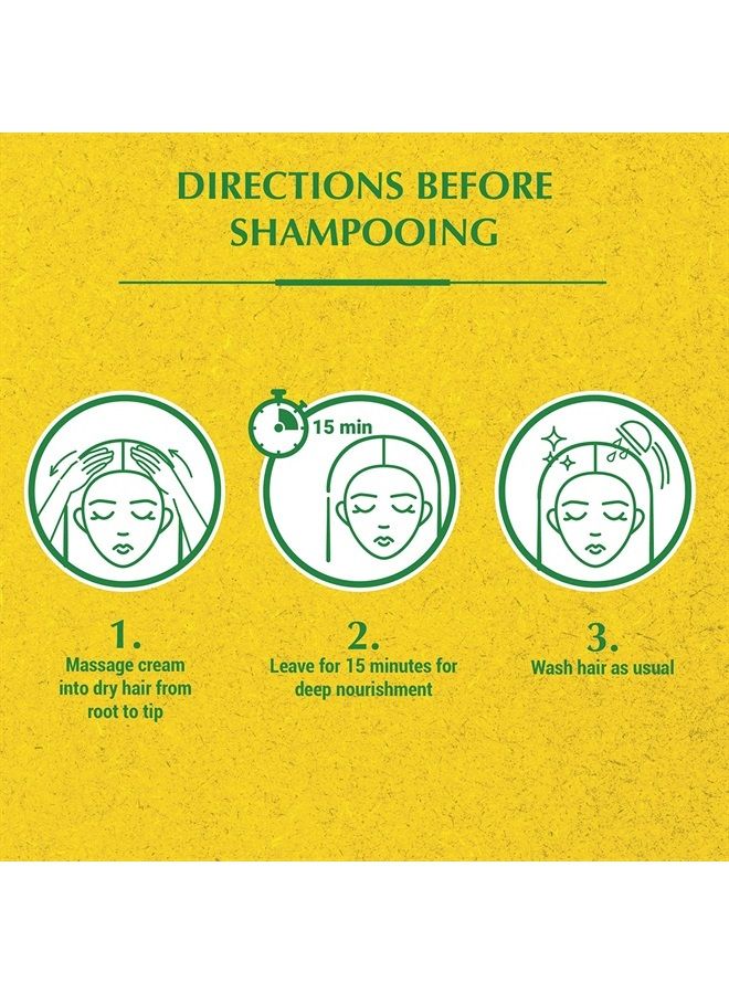 Dabur كريم شعر فاتيكا ناتشورالز، كريم ترطيب طبيعي للشعر للرجال والنساء مع جميع أنواع الشعر - الشعر القصير، الطويل، الجاف أو المعالج بالألوان، مرطب لفروة الرأس (210 مل، ليمون منعش) - Image 4