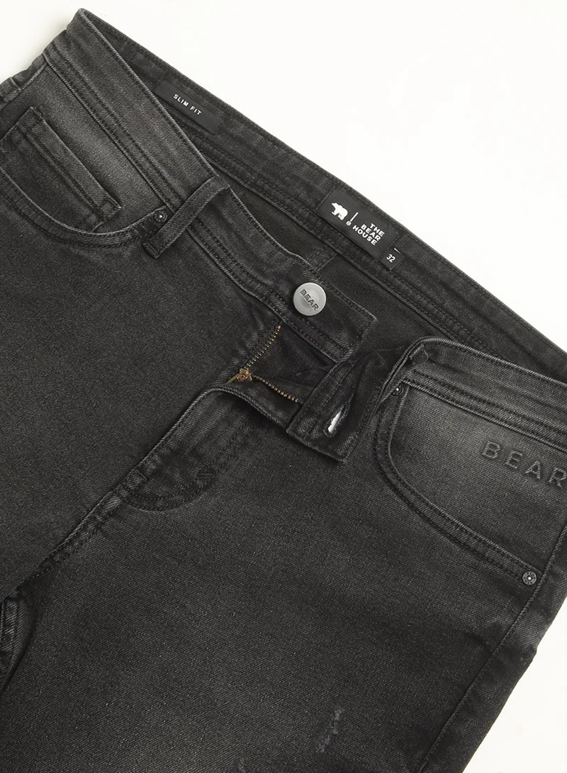 THE BEAR HOUSE Men’s Jeans Lightweighted & Comfortable, Perfect for Casual Wear, Ideal for Everyday & Summer Wear