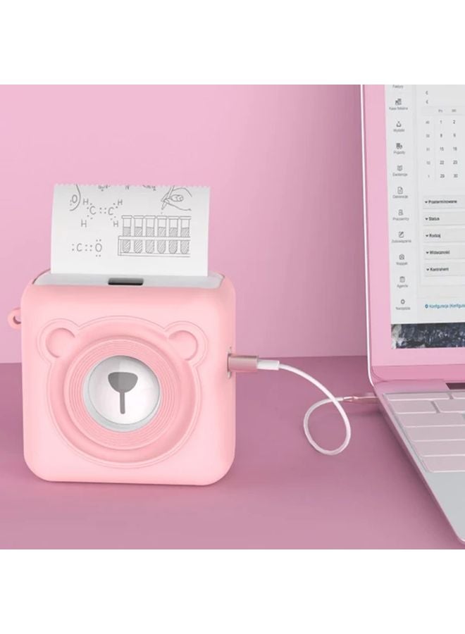 Peripage A6 Blue Portable Bluetooth Thermal Photo Inkless Printer With Silicone Case - Image 3