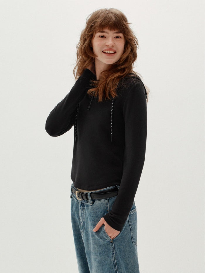 سيمير هودي بسحاب نصف أمامي للنساء - Image 3