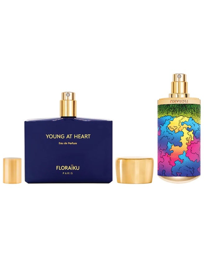 Floraiku Enigmatic Flowers Young At Heart (U) Set Edp 50ml + 10ml - Image 2
