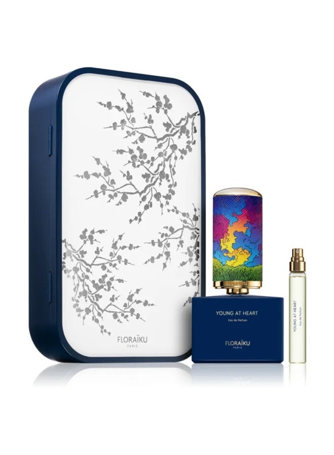 Floraiku Enigmatic Flowers Young At Heart (U) Set Edp 50ml + 10ml - Image 1