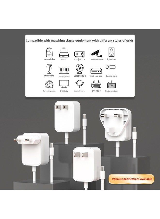 24v1a Adapter Original European And Korean Kc Chinese And American Regulations Fcc Certification Cabinet Lamps Led Humidifier Table Lamp Power Supply-Color:Black-Specifications:24v1a European Ce Certification - Image 2