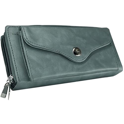 b4bags Wallet for Women | Stylish Clutch for Daily Use | Ladies Hand Purse | Return Gifts for Girls (Grey) - Image 1