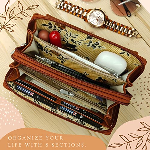 b4bags Wallet for Women | Stylish Clutch for Daily Use | Ladies Hand Purse | Return Gifts for Girls (Grey) - Image 2
