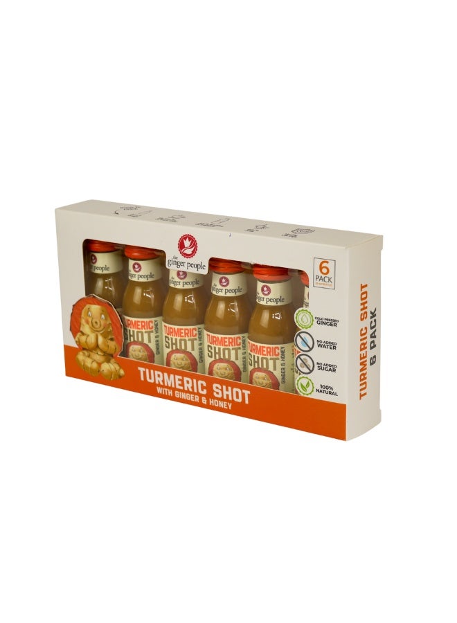 ذا جينجر بيبول شوت الكركم 30 مل مجموعة من 6 علب - Image 1
