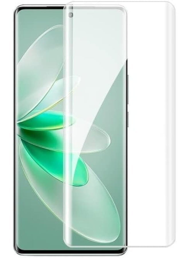 Lynacz Original Compatible with Redmi Note 13 Pro Plus Screen Protector Tempered Glass,3D Curved Edge High Definition 9HZ Hardness Case Friendly Full Glue Screen Protector For Redmi Note 13 Pro Plus (UV Clear) - Image 1
