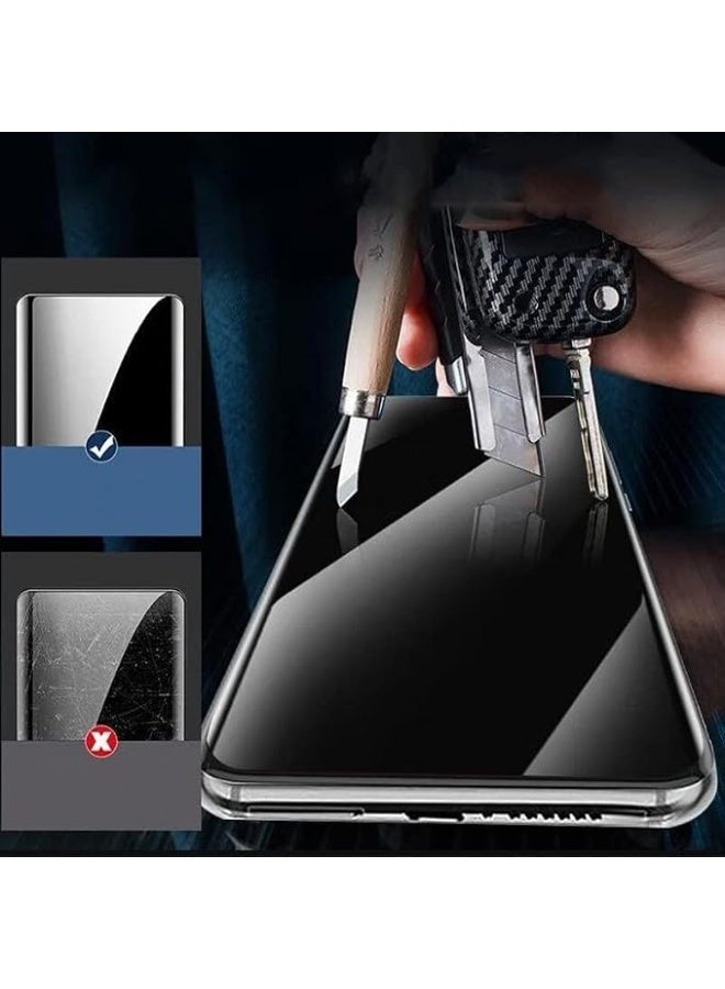 Lynacz Original Compatible with Redmi Note 13 Pro Plus Screen Protector Tempered Glass,3D Curved Edge High Definition 9HZ Hardness Case Friendly Full Glue Screen Protector For Redmi Note 13 Pro Plus (UV Clear) - Image 2