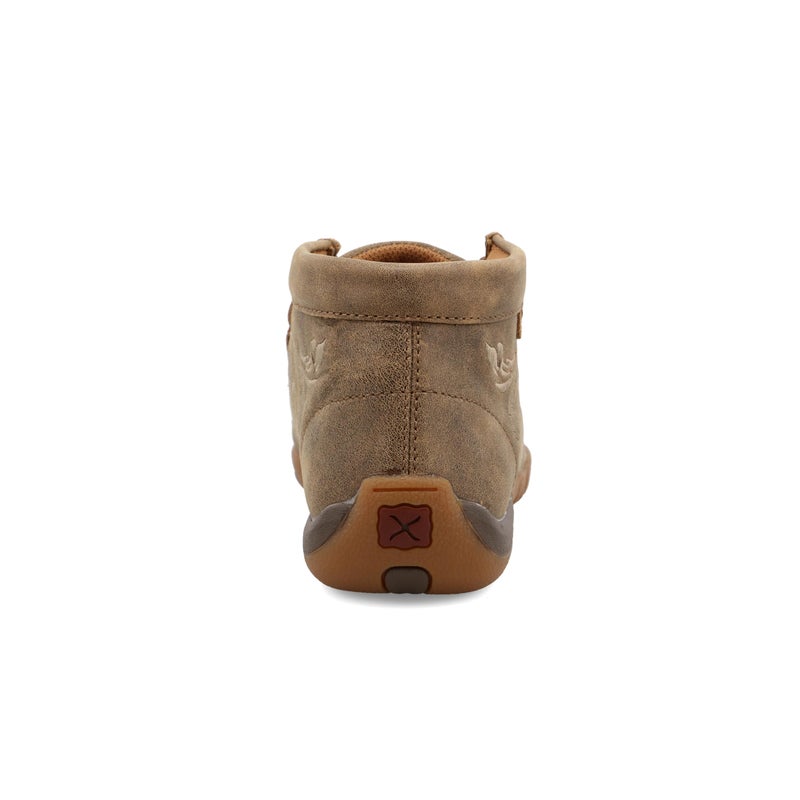Twisted X Women's Chukka Driving Moc, Moc Toe, Bomber & Floral Design, 9 M - Image 3