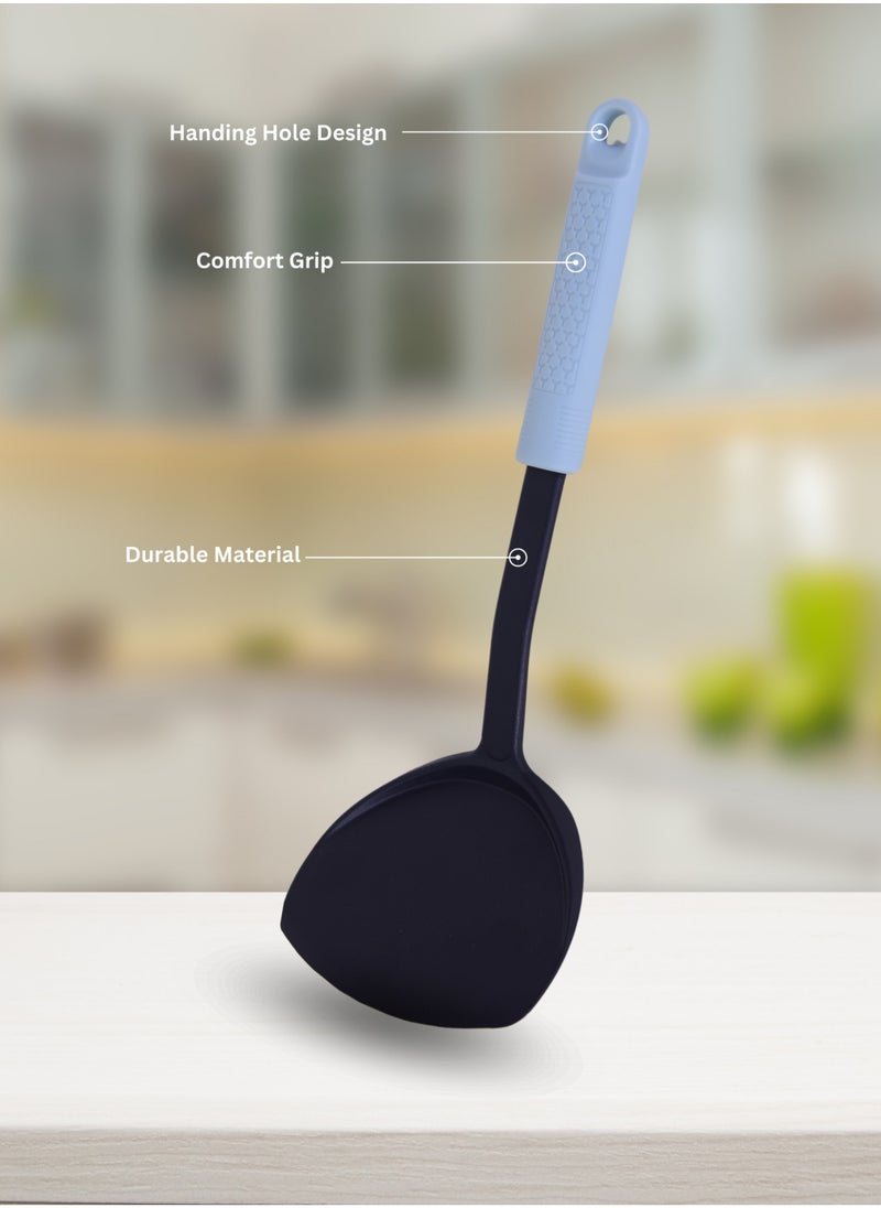 British Chef - Soft Touch Nylon Spatula Turner, Heat Resistant Spatula for Nonstick Cookware, Dishwasher Safe BC330 - Image 1