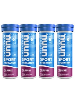 Nuun Sport Electrolyte Drink Tablets Triberry10 Count (Pack Of 4)  - Image 1