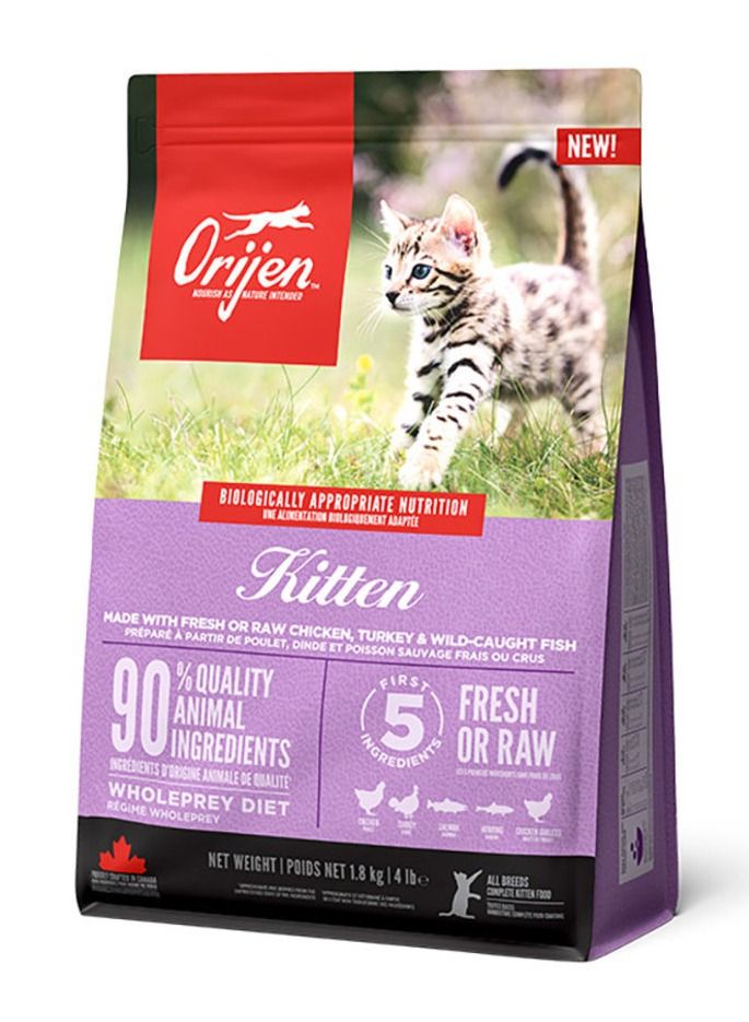 Orijen طعام جاف للقطط الصغيرة 1.8 كجم - Image 1