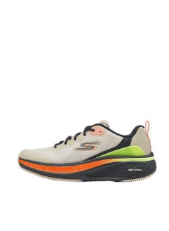 SKECHERS Go Run Men’s Lightweight Running Shoes – Breathable & Shock Absorption (Beige/Orange)  - Image 1