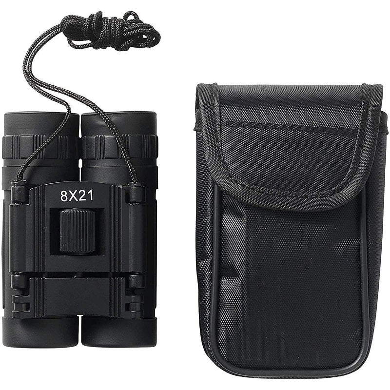 HETVIN Telescope HD Vision Binoculars 10000M High Power for Outdoor Travel Stargazing Concerts Sports Optical Vision Binocular Fixed Zoom (8X21) - Image 1
