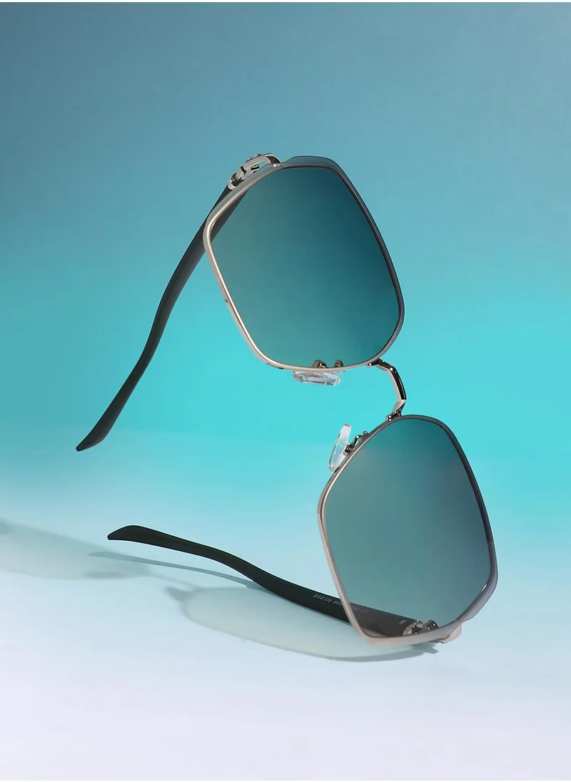 صوص هاوت Embellished Geometric Sunglasses