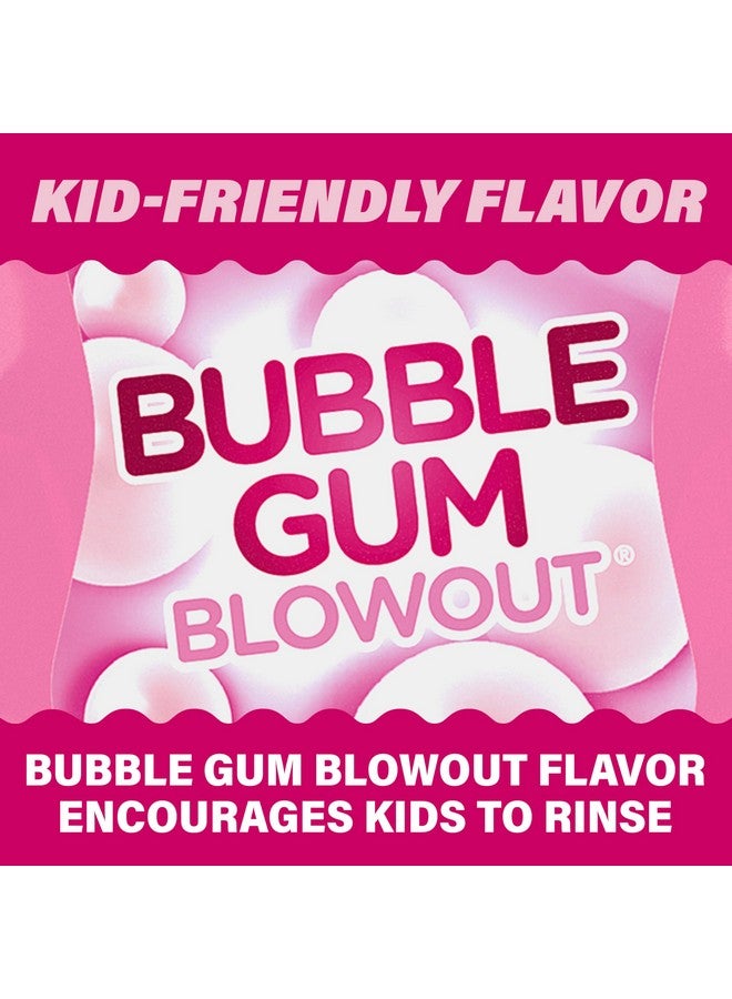 ACT Kids Anti-Cavity Fluoride Rinse, Bubblegum Blowout 16.9 oz - Image 4