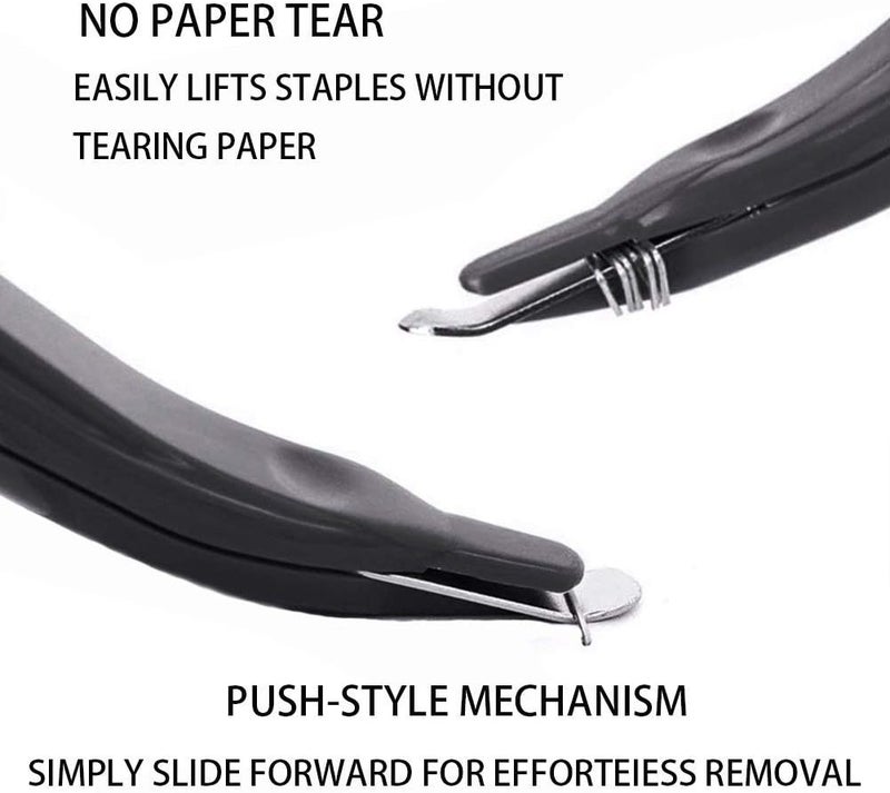 ZZTX 6 PCS Professional Magnetic Staple Remover Puller Staples Remover Staple Removal Tool for School Office Home 5 Colors - Image 4