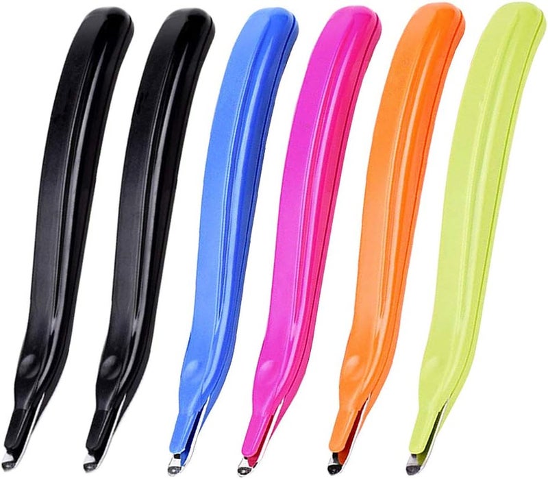 ZZTX 6 PCS Professional Magnetic Staple Remover Puller Staples Remover Staple Removal Tool for School Office Home 5 Colors - Image 1