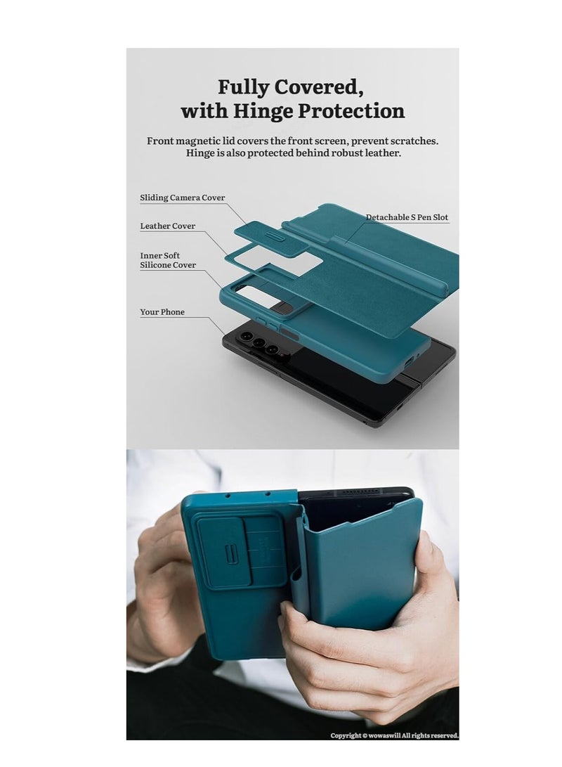 NILLKIN BOOK CASE FOR FOLD 5 BLACK - Image 3