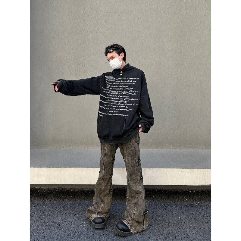 Unisex Casual Daily Denim Jeans - Image 5