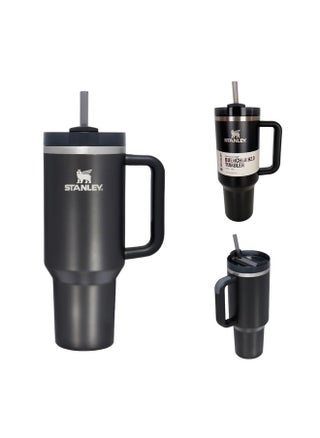 Quencher H2.0 FlowState Vacuum Insulated Tumbler 40oz Black Stainless Steel Travel Mug with Leakproof Lid & Straw | Double-Walled Design Keeps Drinks Hot for 7 Hours & Cold for 24 Hours | Durable, Portable & Ideal for Coffee, Water, Smoothies, Iced Tea - pzsku/Z04BCAAE742DD0FB77FD2Z/45/1746872160/69b09cc0-fc02-43dc-8694-a21d82682387