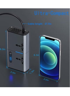 Generic "Versatile 200W DC/AC Inverter: Power Your Devices On the Go"  - Image 2