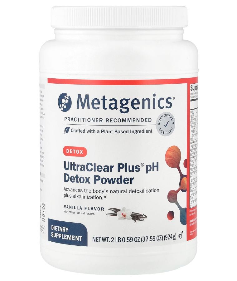 Metagenics UltraClear Plus® pH Detox Powder Vanilla 2 lb 0.59 oz (924 g)