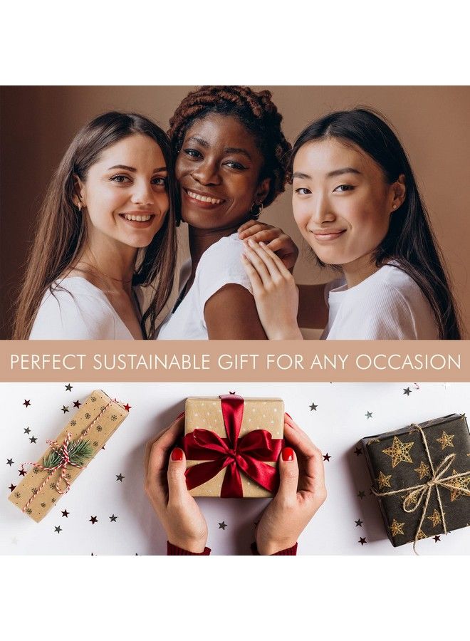 NATULANE Eco Friendly Safety Razor For Women & Blades | Zero Waste Gift Ideas | Sustainable Shaver For Ladies | Rose Gold Straight Metal Razor | Stainless Steel Double Edge Razors | Reusable Safety Razor Women - Image 4