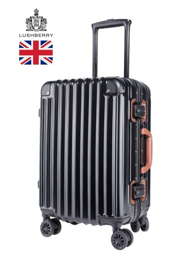 LUSHBERRY Business Luggage Cabin Size With USB Port - Image 1